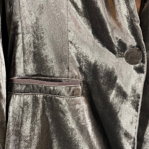 Ett Twa by Anthropologie Gallery Velvet Blazer - Picture 3 of 7